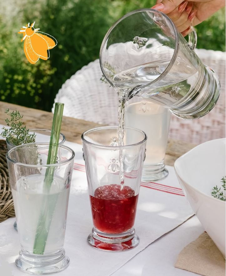 Bee Jug and Bee Glasses