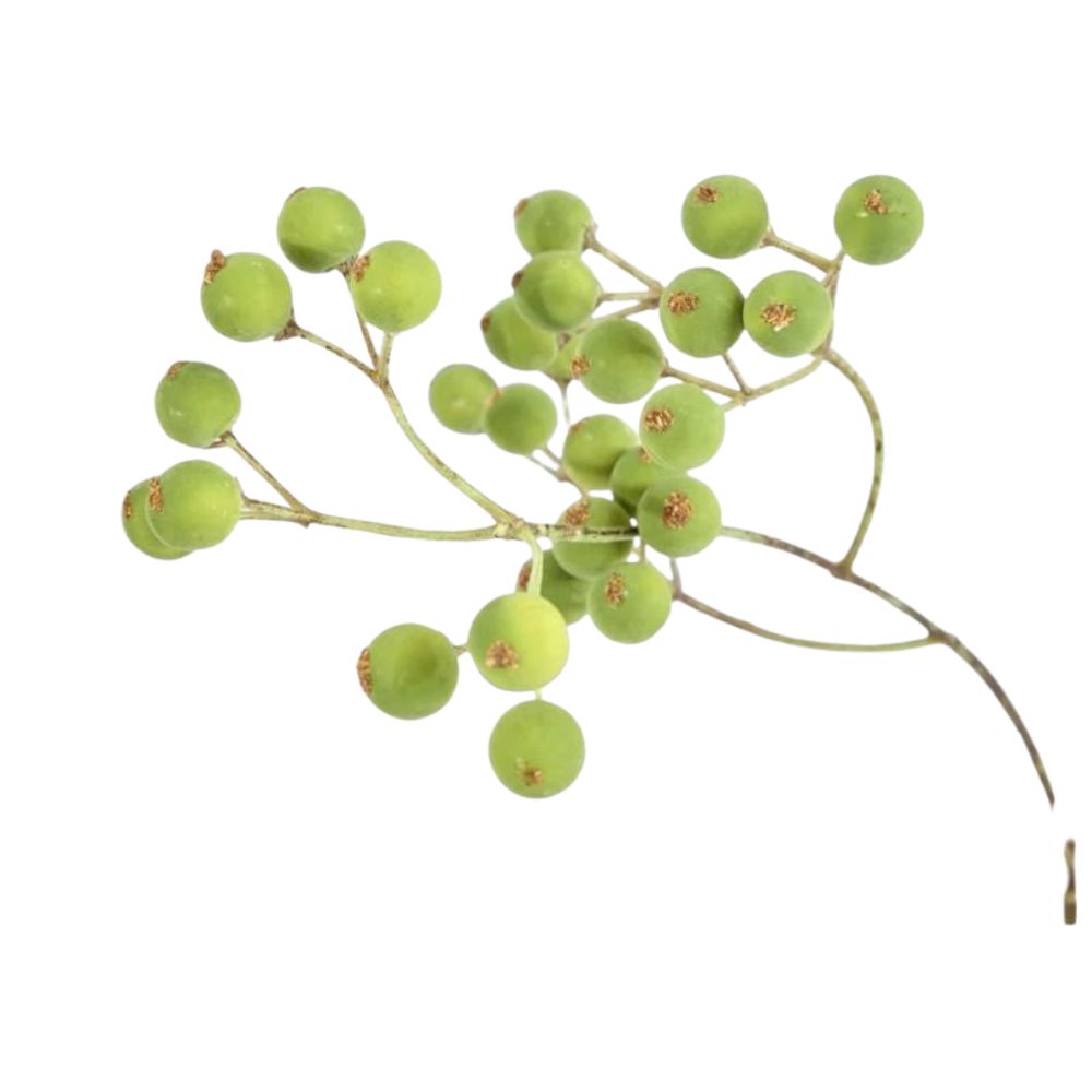 Berry Spray Green