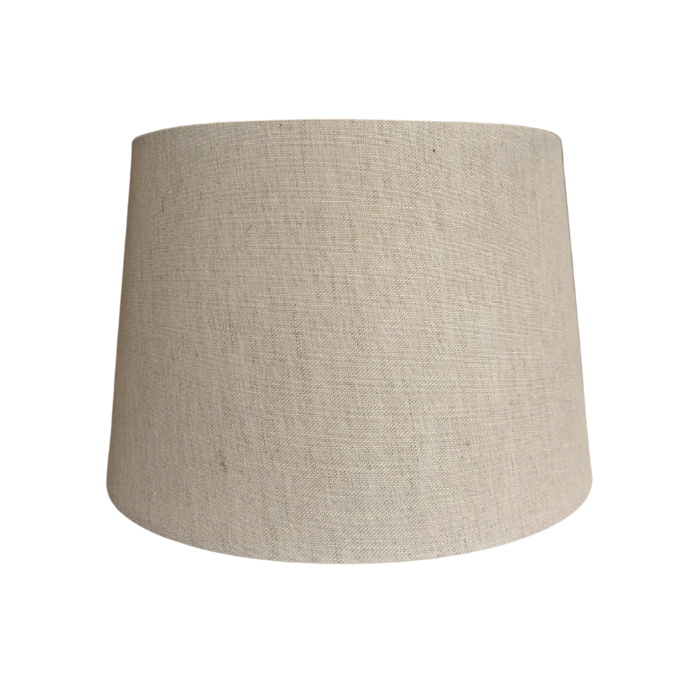 dark natural linen lamp shade gaudion furniture