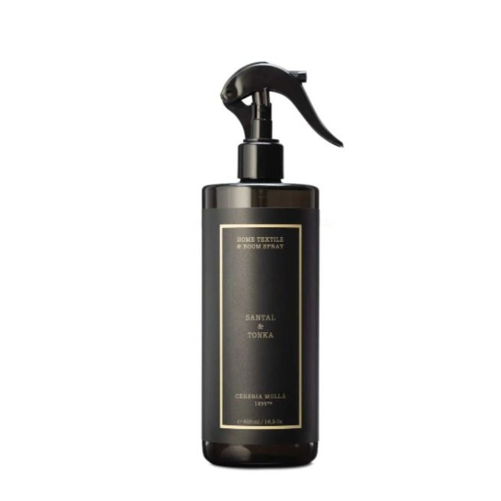 Santal & Tonka Room and Textile Spray, product detail, Cereria Molla 1899