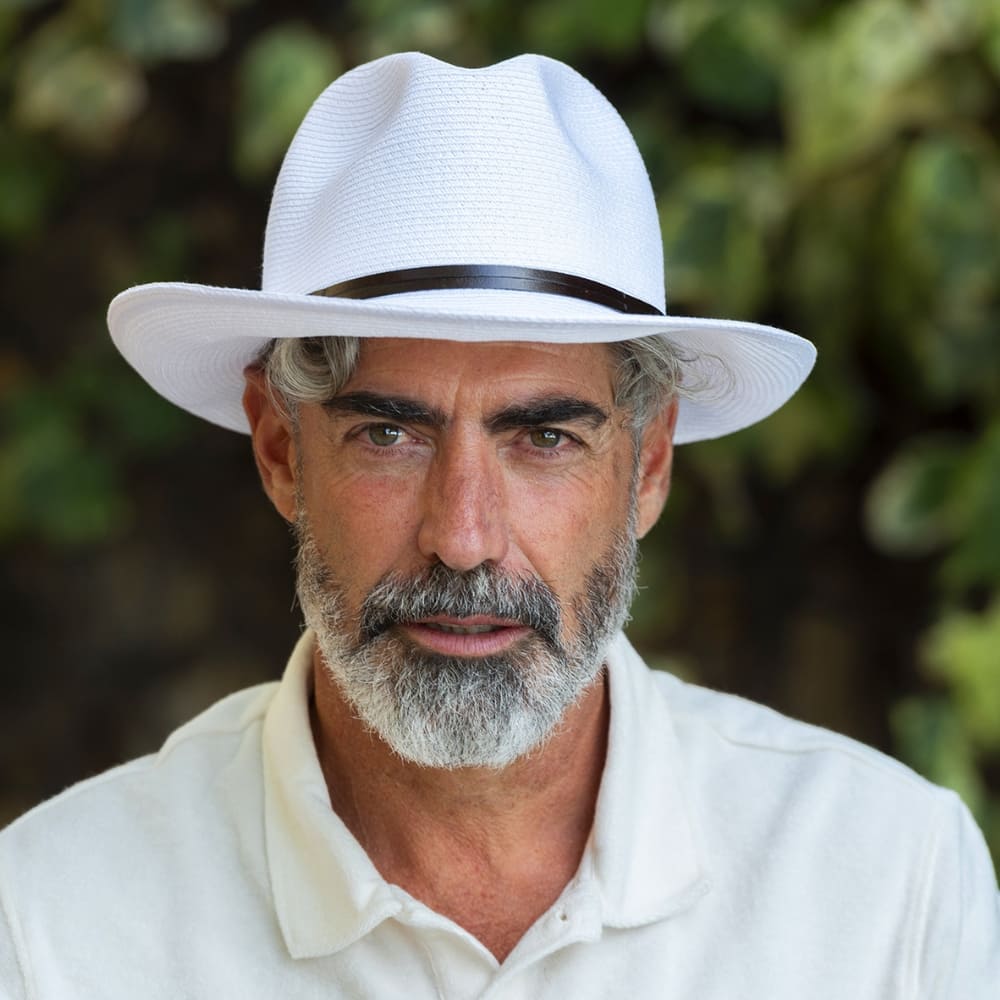 Travaux en Cours French Summer Hat White