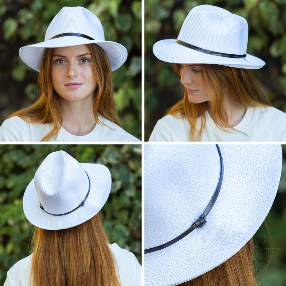 Travaux en Cours French Summer Hat White