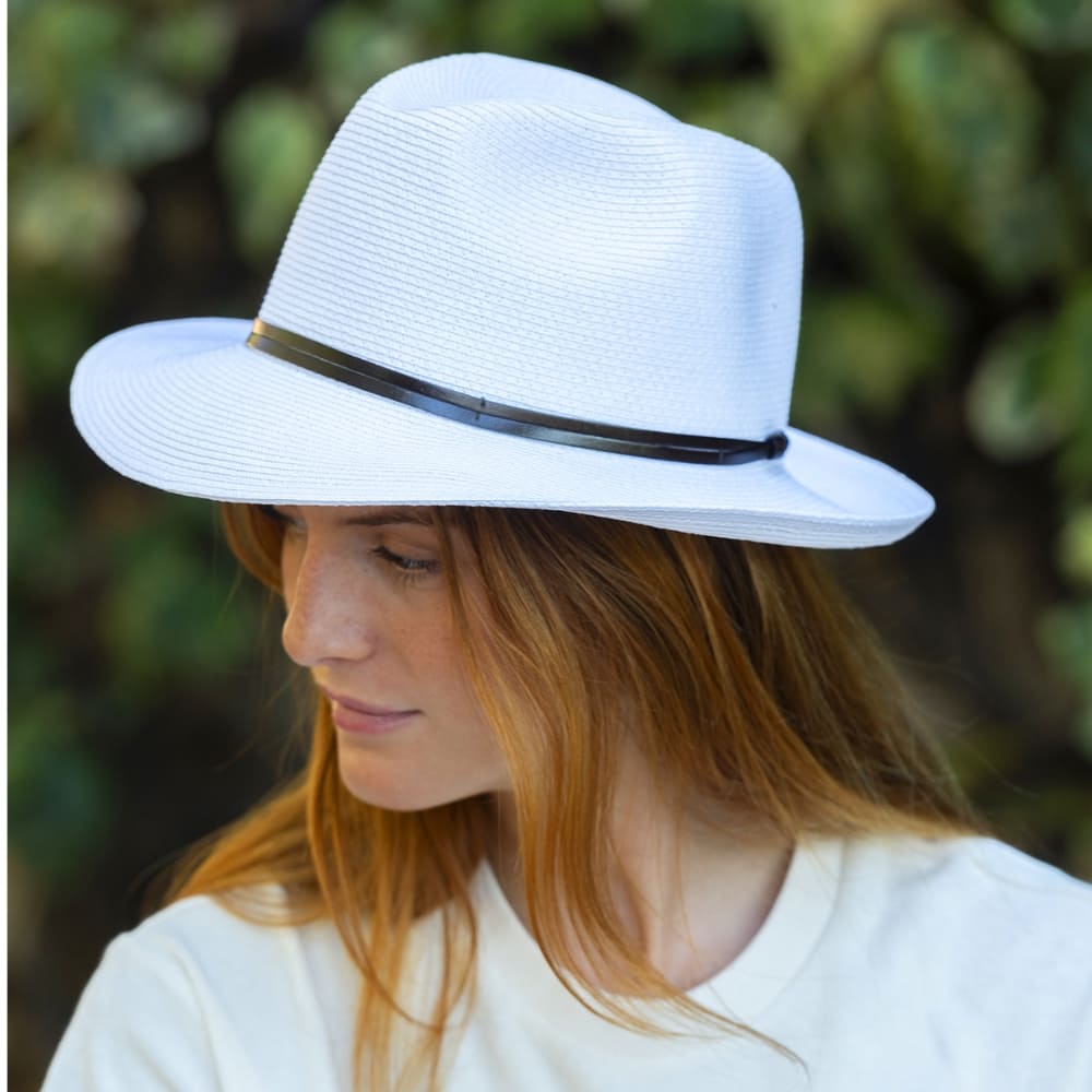 Travaux en Cours French Summer Hat White