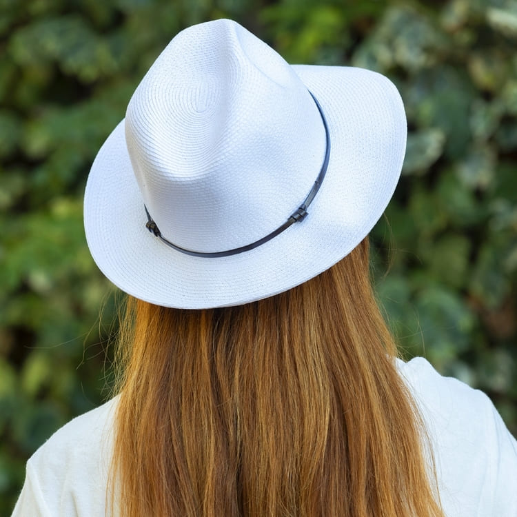 Travaux en Cours French Summer Hat White