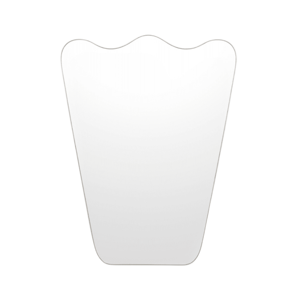 Agnes Mirror - Silver Leaf Scalloped Wall Mirror
