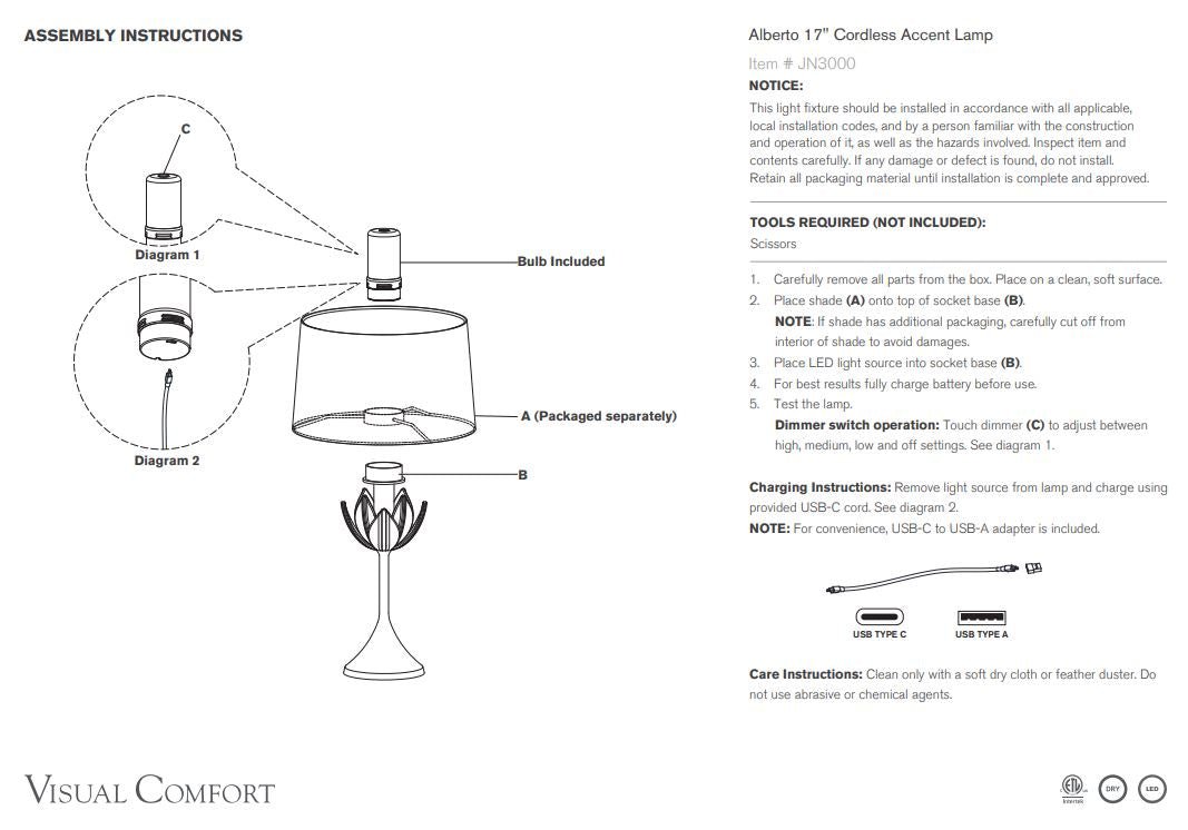 Alberto Cordless Lamp in Plaster White & Linen Shade - Gaudion Furniture