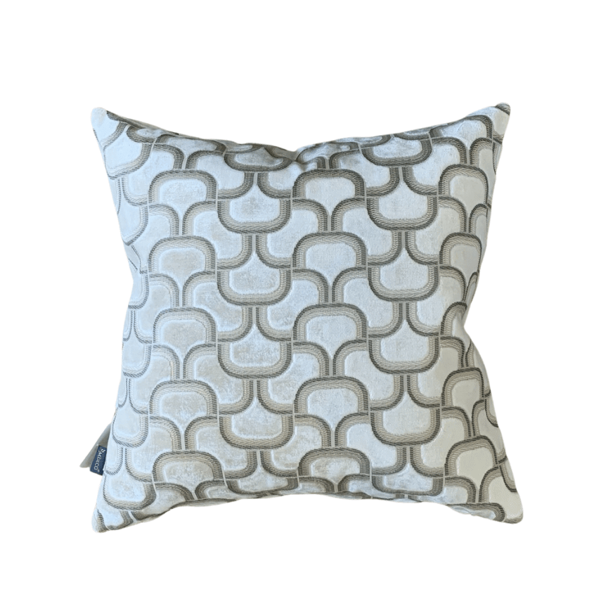 Aldeco Digby Milky White Cushion - Gaudion Furniture