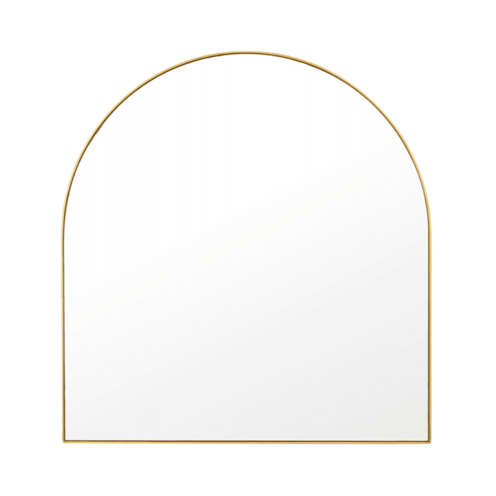 Arch Mirror Black or Brass Frame, Gaudion Furniture