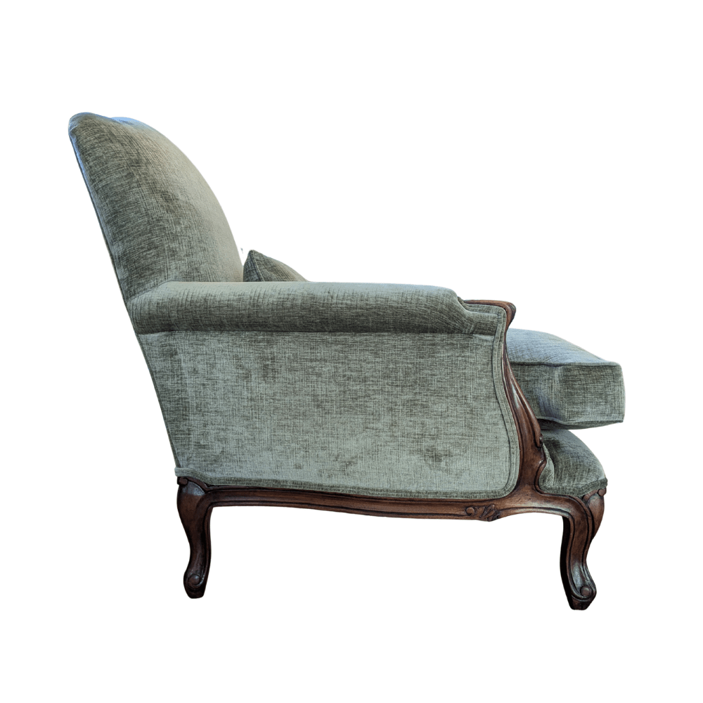 Beaudelaire Bergere - Sage - Gaudion Furniture