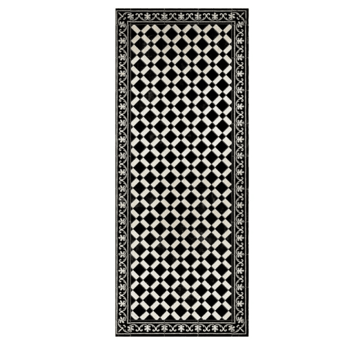 Beija Flor Diamond Antique Floor Mat - Gaudion Furniture