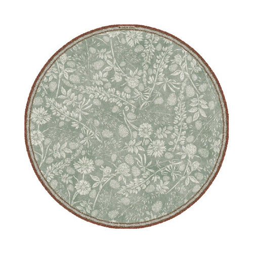 BEIJA FLOR PLACEMAT Placemat Round Botanic Camellia