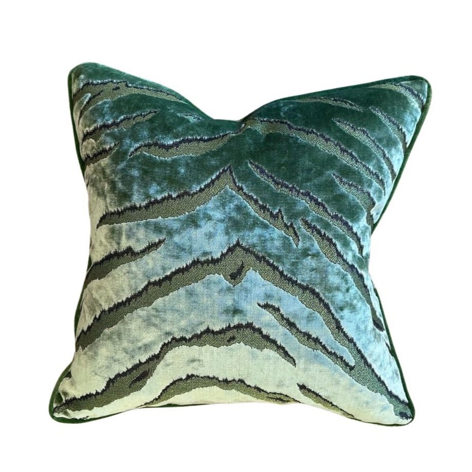 Bengal Tiger Leaf Cushions - Gaudion Furniture