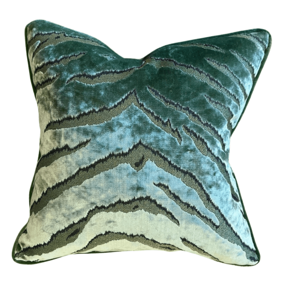 Bengal Tiger Leaf Cushions - Gaudion Furniture