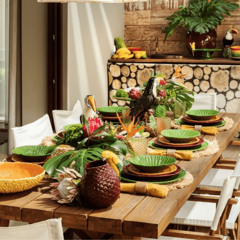 Bordallo Pinheiro Amazonia Bowl - Gaudion Furniture