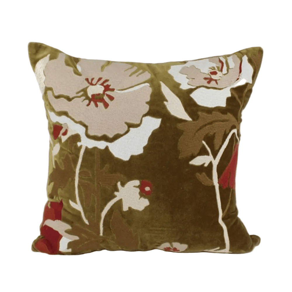 Bristol Velvet Cushion 45 cm x 45 cm Gold - Gaudion Furniture