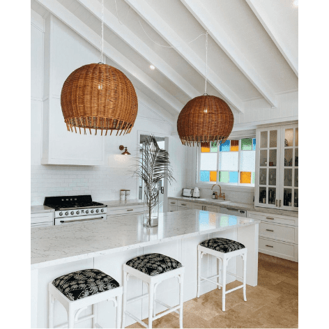 Caribbean Backless Bar stool - Gaudion Furniture