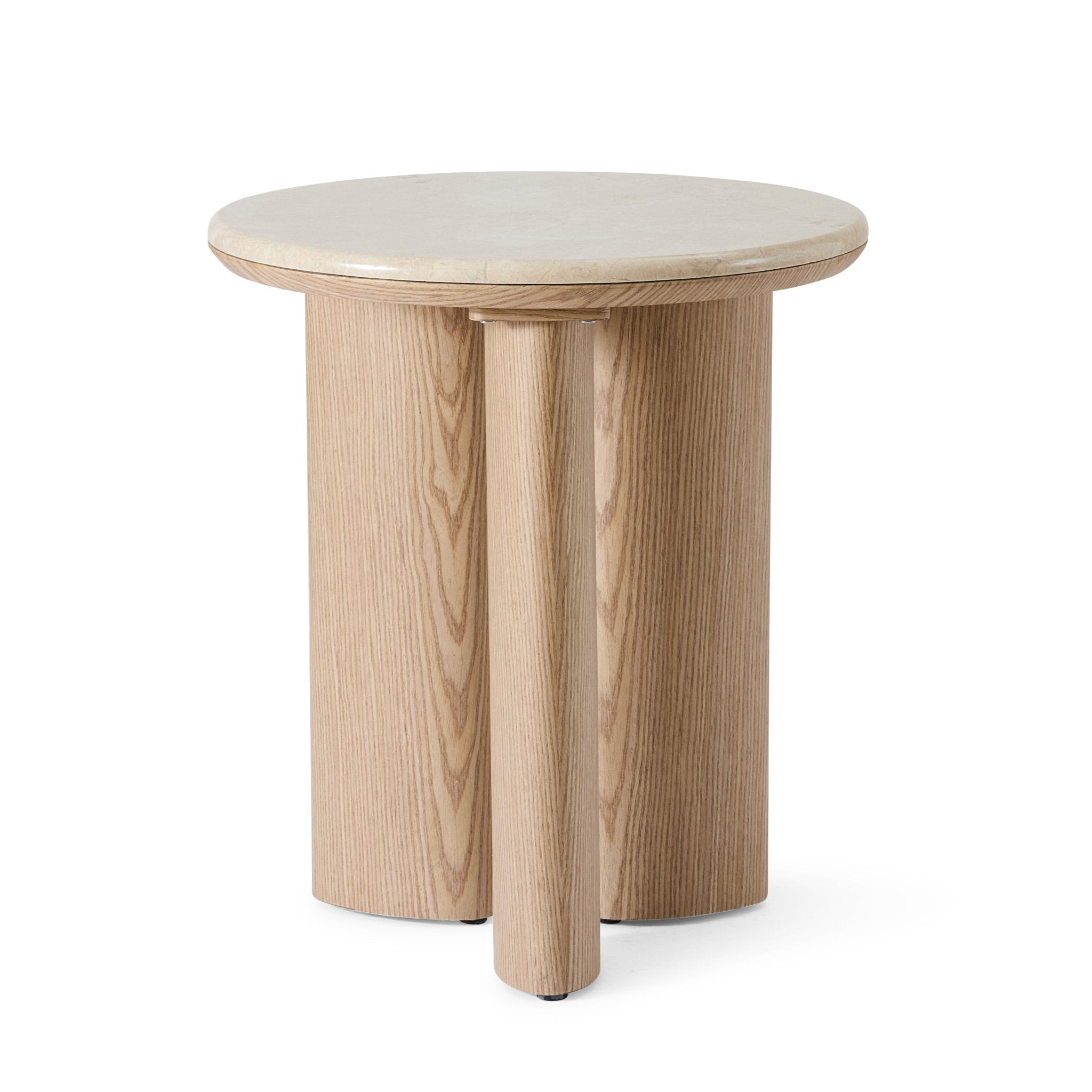 Carly Marble Side Table - Gaudion Furniture