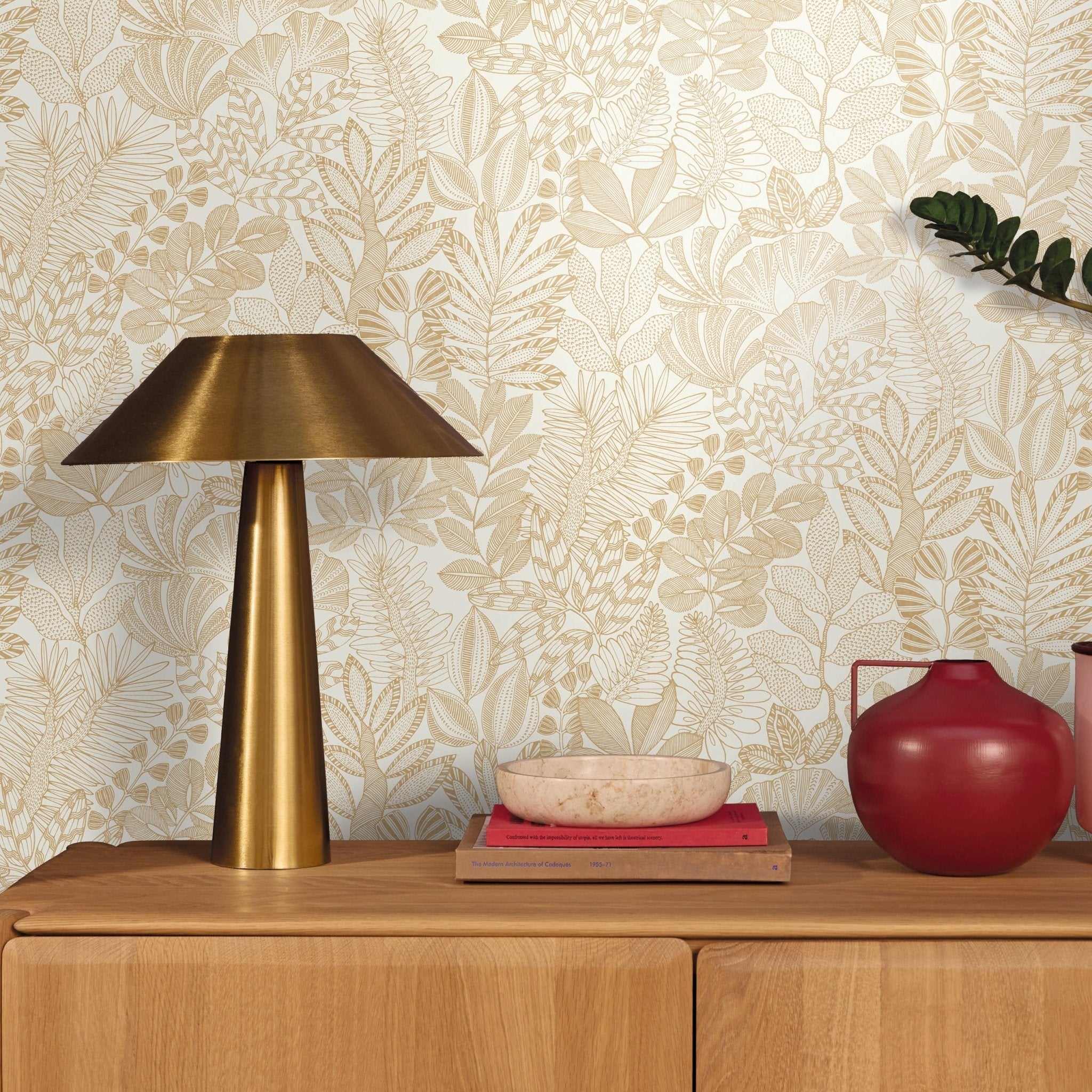 Caselio Wallpaper Golden Jungle - Gaudion Furniture