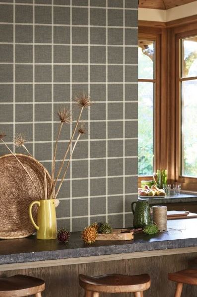 Caselio Wallpaper Smooth Grid - Gaudion Furniture