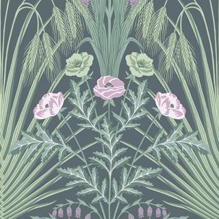 Cole & Son Botanical Botanica Bluebell Wallpaper 3 colours - Gaudion Furniture