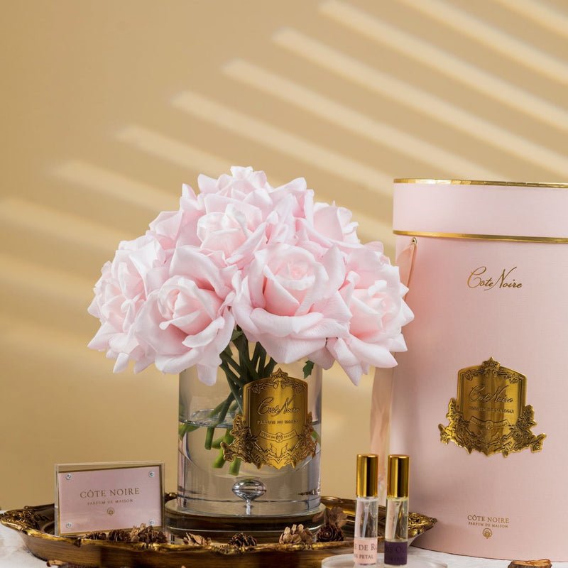 Côte Noire 12 Rose Luxury Grand Bouquet – Perfumed Roses - Gaudion Furniture