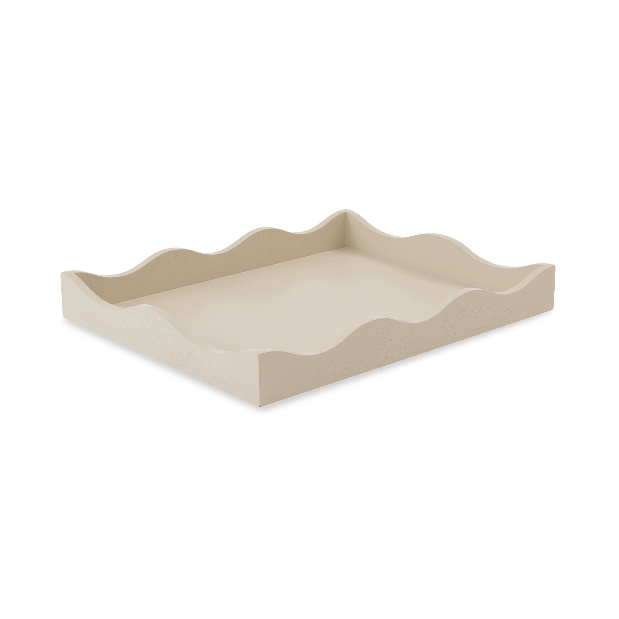 Cream Ripple Tray - Gaudion Furniture