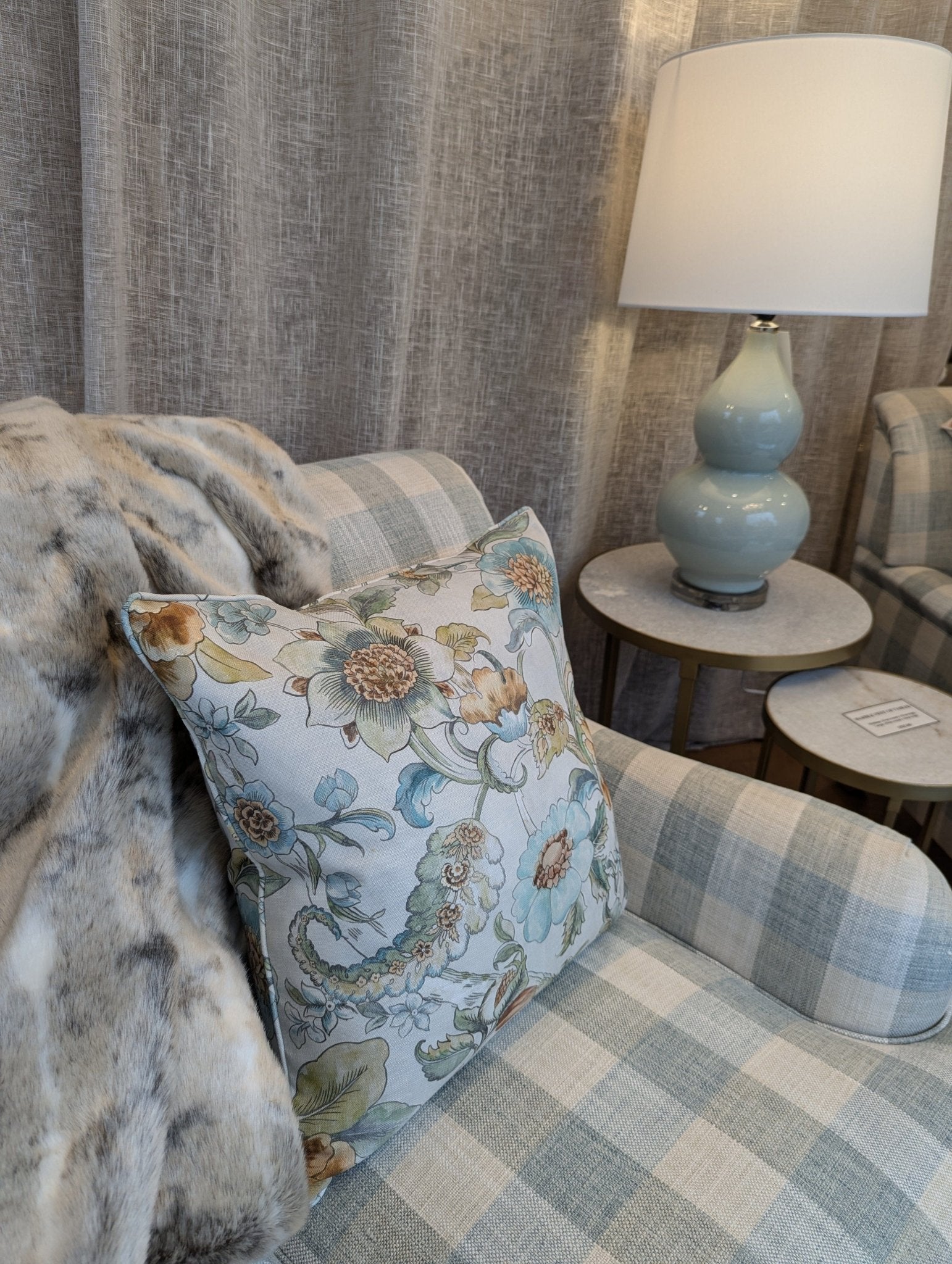 Designers Guild Piccadilly Park Forest Cushion - Gaudion Furniture