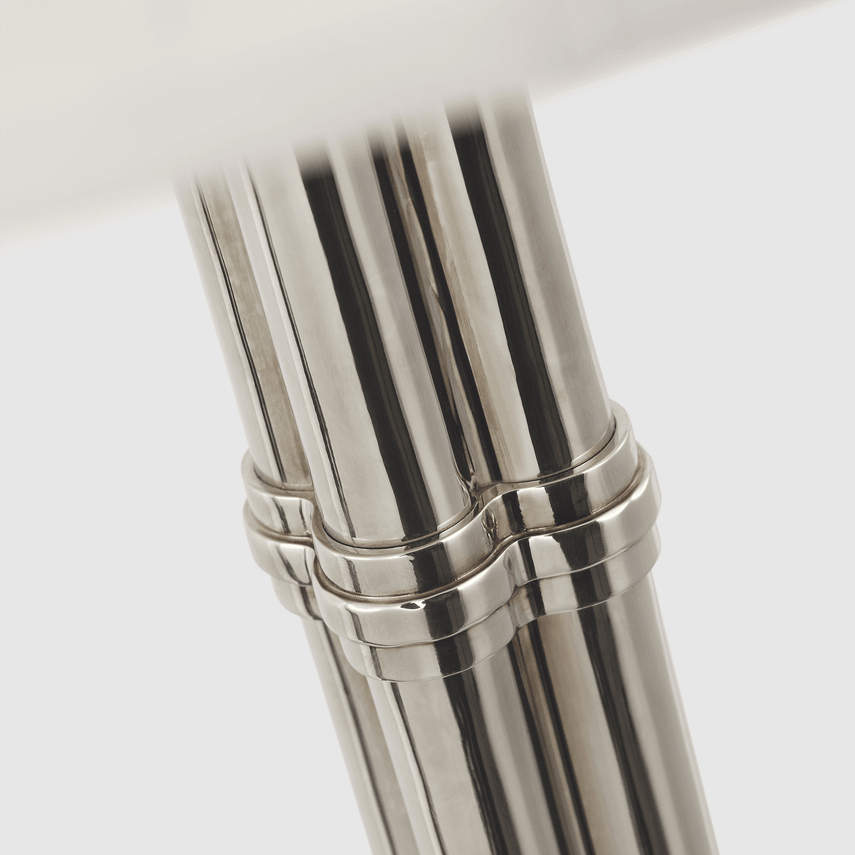 Downing Table Lamp in Silver - Ralph Lauren - Gaudion Furniture