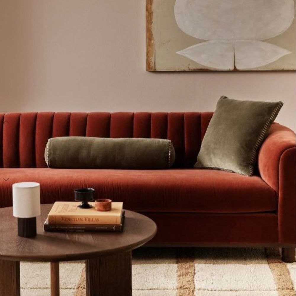 Elliot Large Bolster Cushion Thyme - Gaudion Furniture
