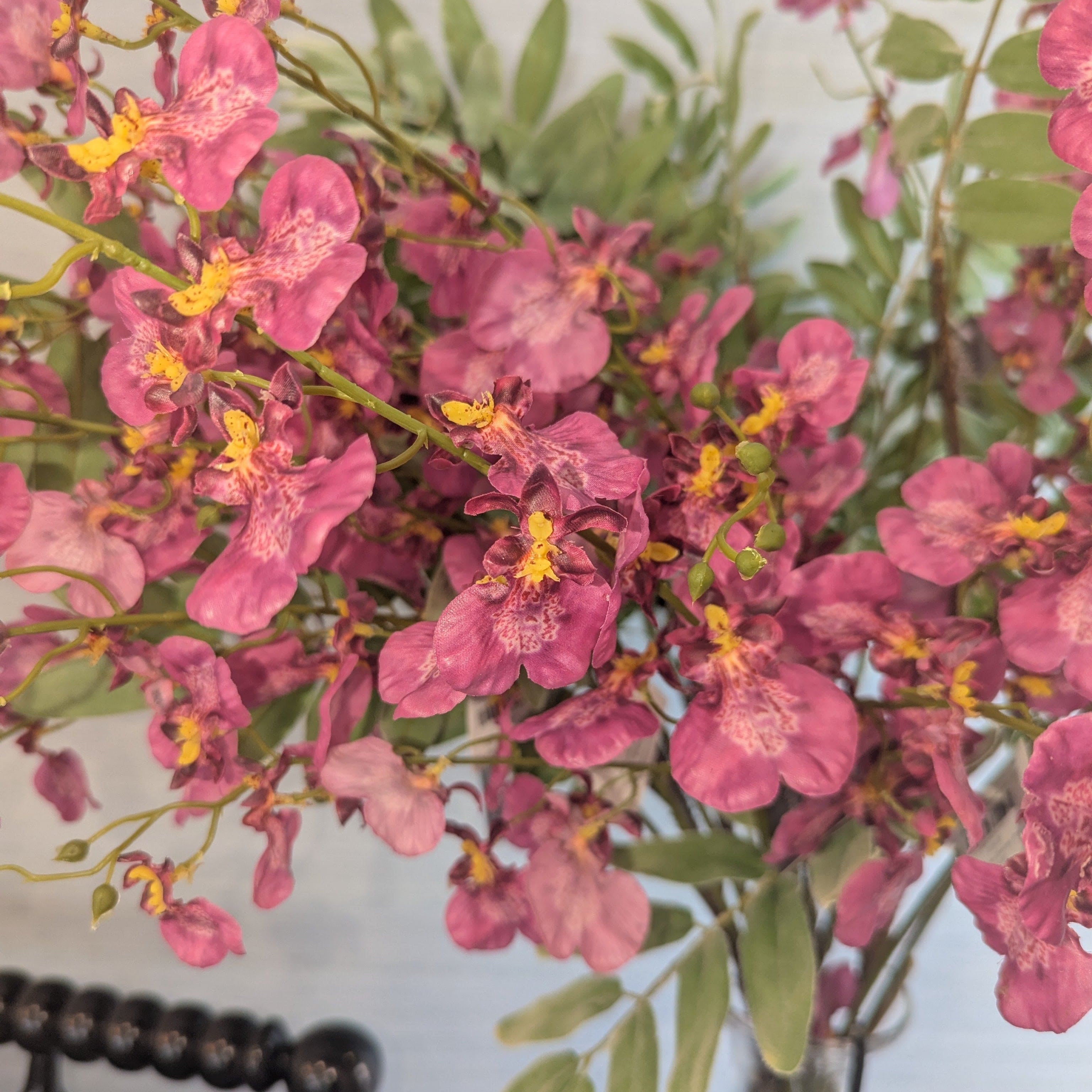 Gaudion Furniture 124 Artificial Florals Orchid Lilly Dancing Pink