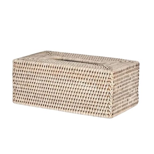 Gaudion Furniture 124 Tissue Box Cover Tissue Box Rectangle White Wash