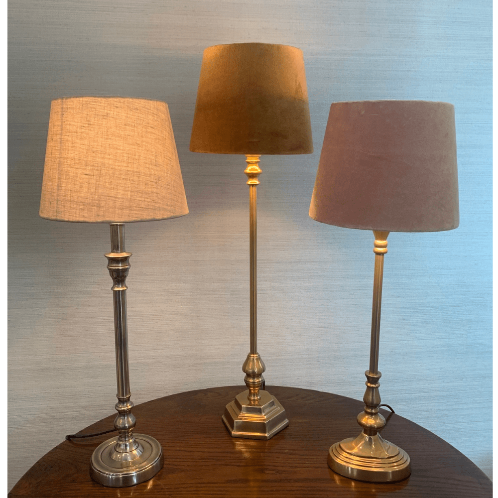 Gaudion Furniture 9 Lamp Base Lamp Base Antique Gold Oval