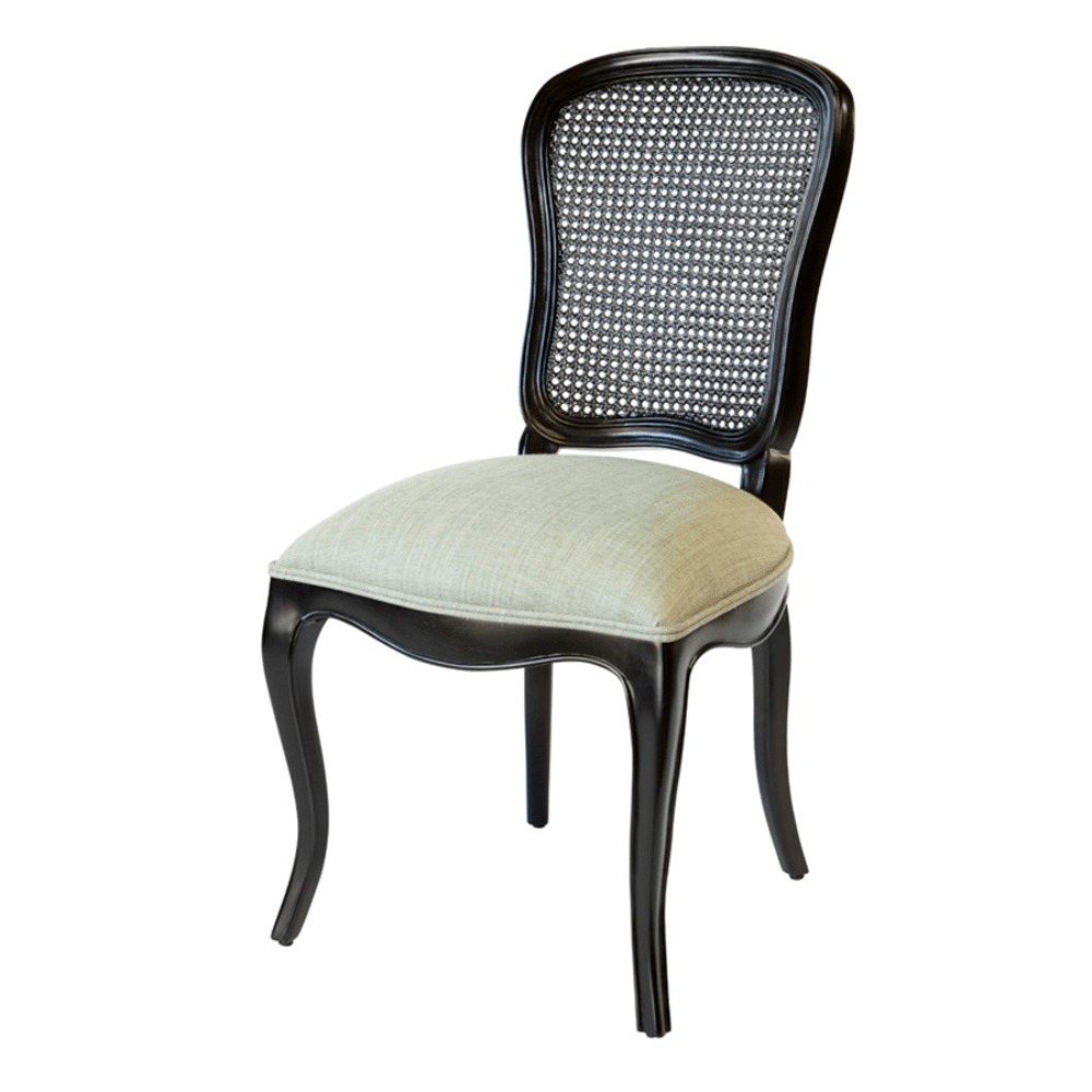 Xavier Furniture Francoise Dining Chair in Black