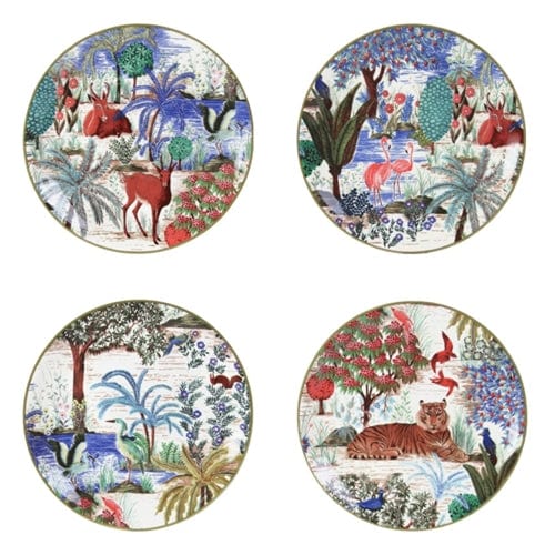 Gien Jardin Du Palais Canape Plates (4)