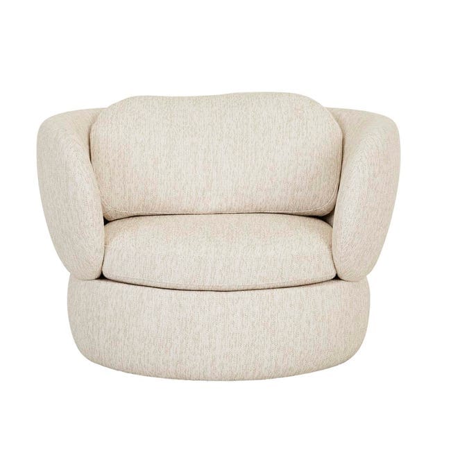 GLOBE WEST Armchair Winona Swivel Armchair