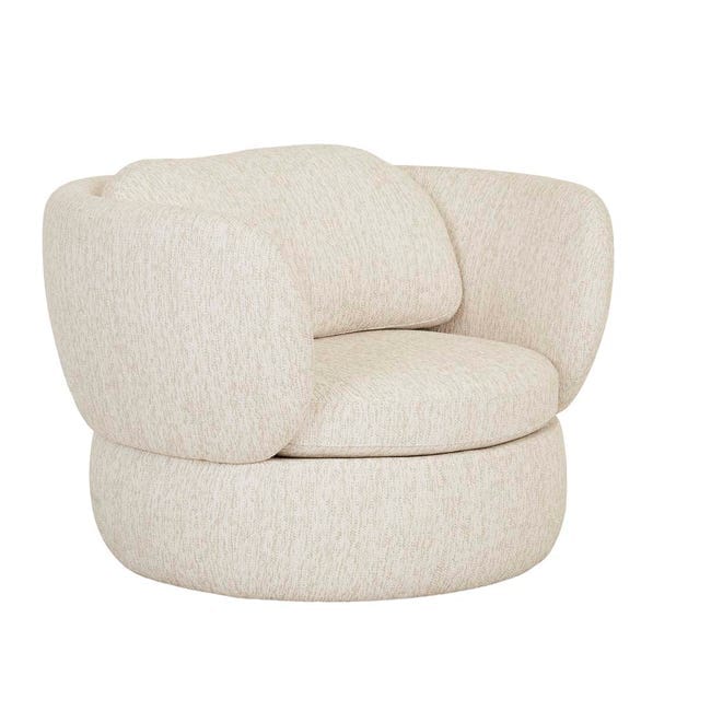 GLOBE WEST Armchair Winona Swivel Armchair