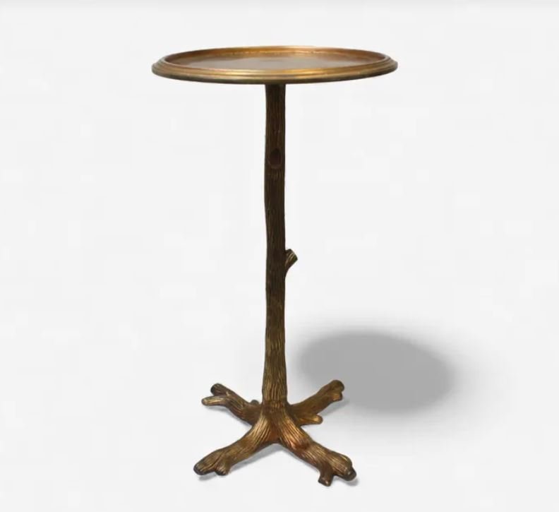 Gold Tree Side Table - Gaudion Furniture