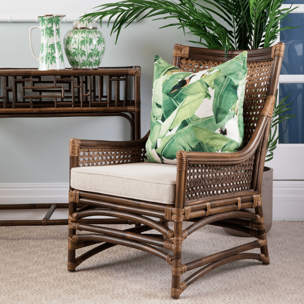 Hayman Rattan Lounge Chair - Gaudion Furniture