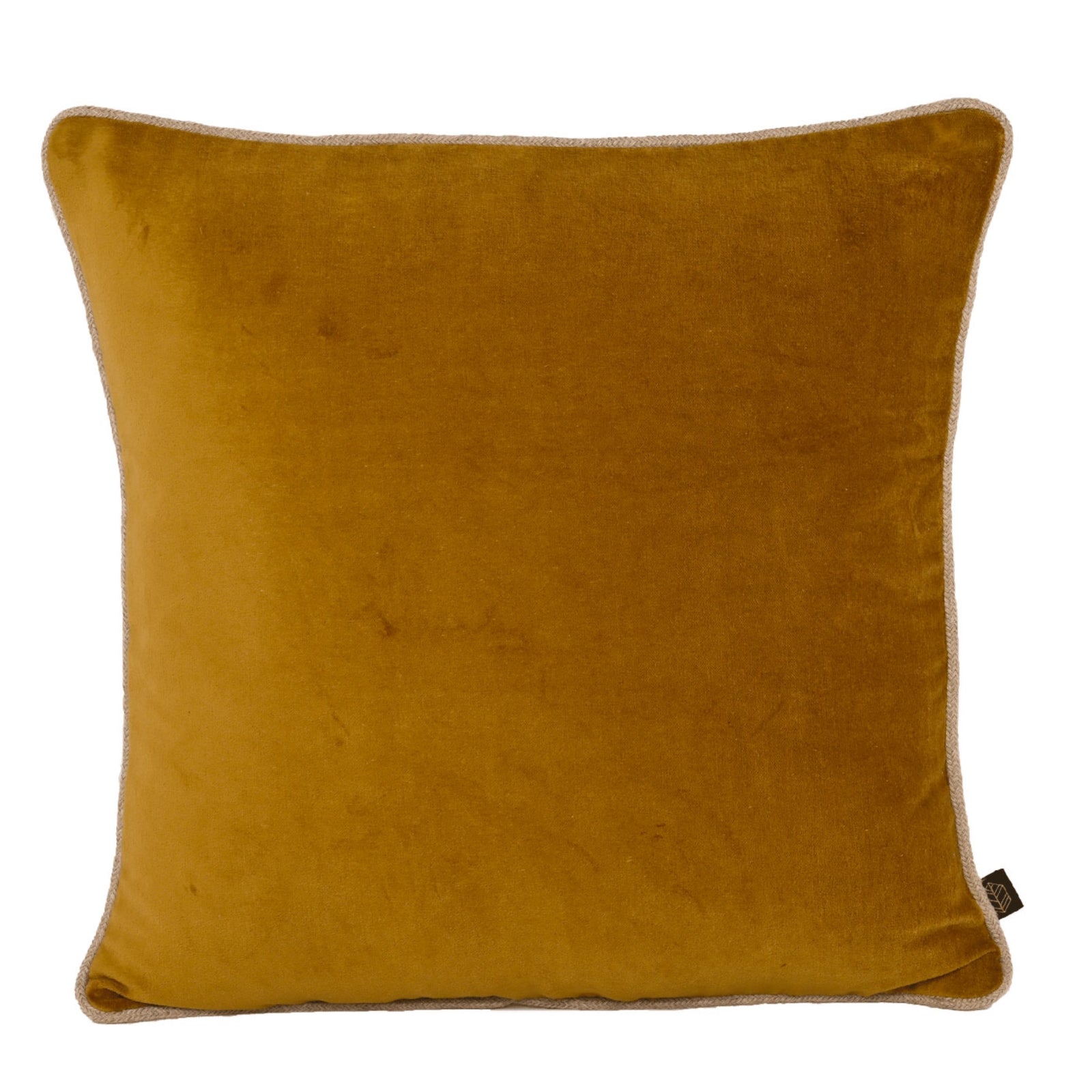 Delia Velvet Cushion Gold 45 cm x 45 cm