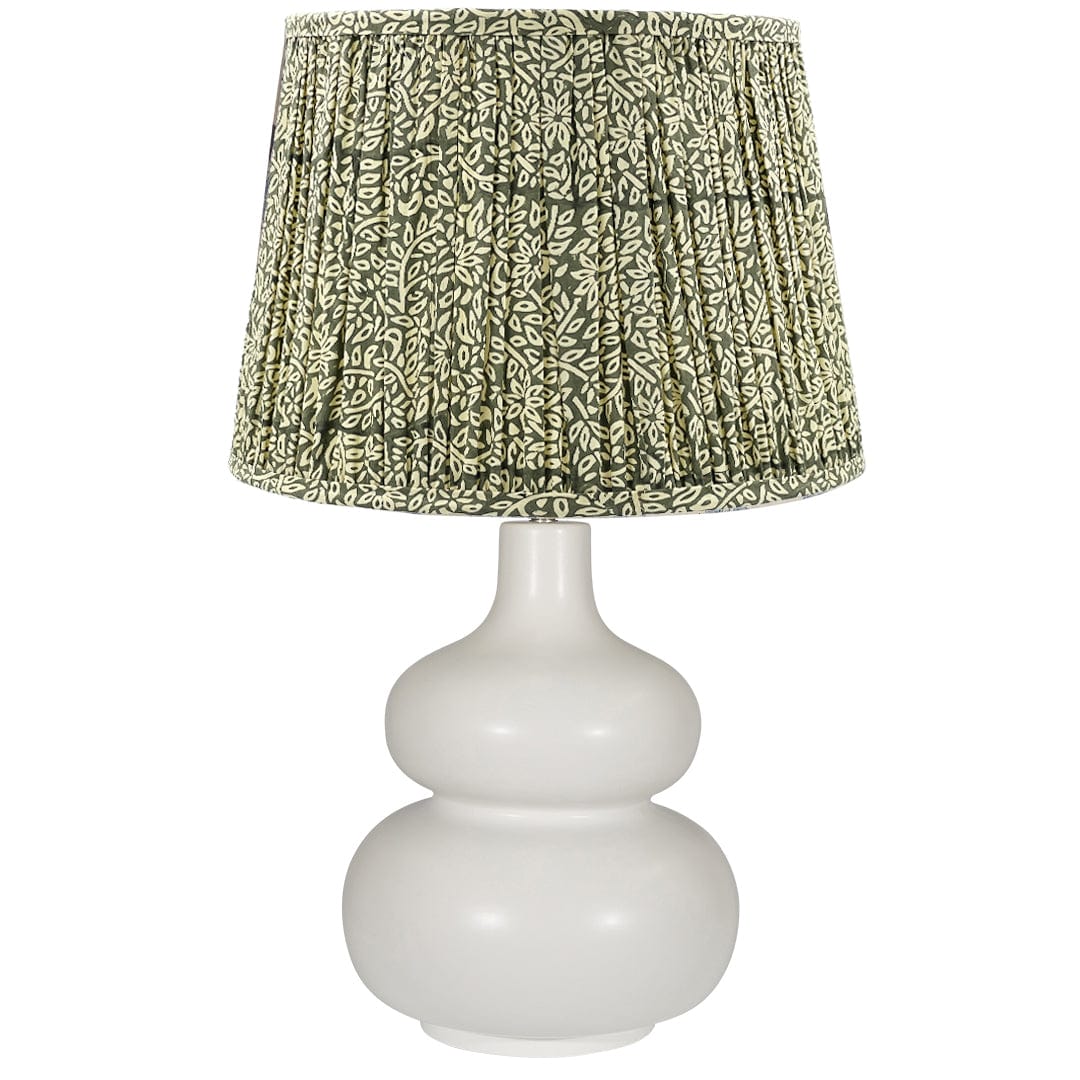 Lamp Shade Pleated Spruce - Gaudion Furniture