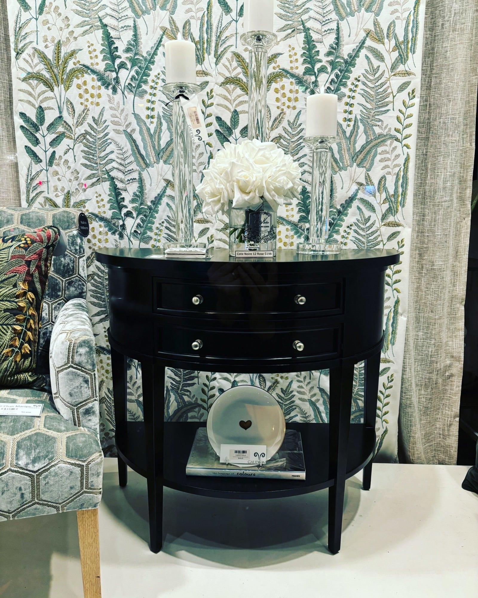Louis Console Table 3 Colours - Gaudion Furniture