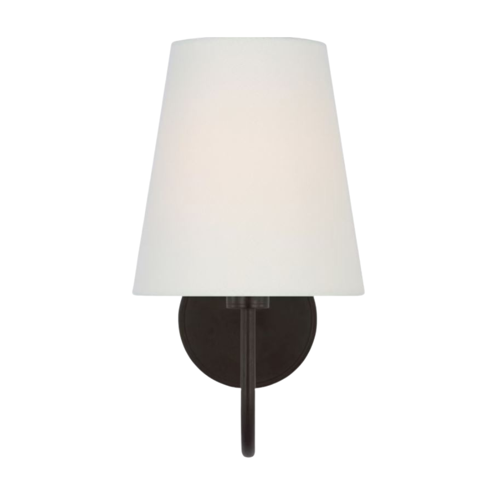 Lyndsie Small Sconce in Aged Iron - Gaudion Furniture