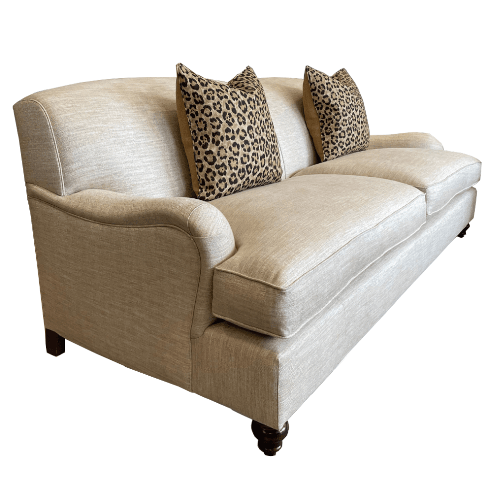 Magnolia Sofa in Ralph Lauren Millard Herringbone fabric - Gaudion Furniture