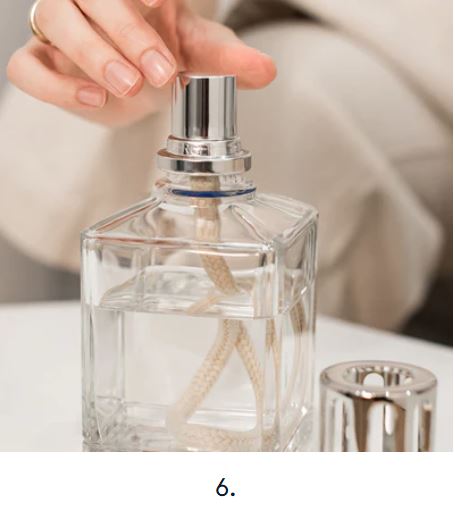 Diffuser Maison Berger Paris Round - catalytic lamp with scent refill gift pack. How to guide.