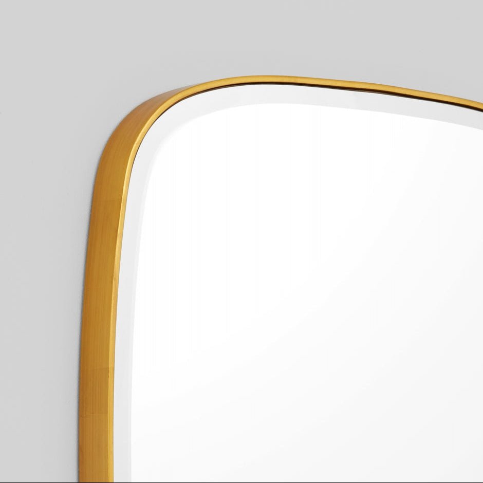 Martha Brass Mirror Small - Gaudion Furniture
