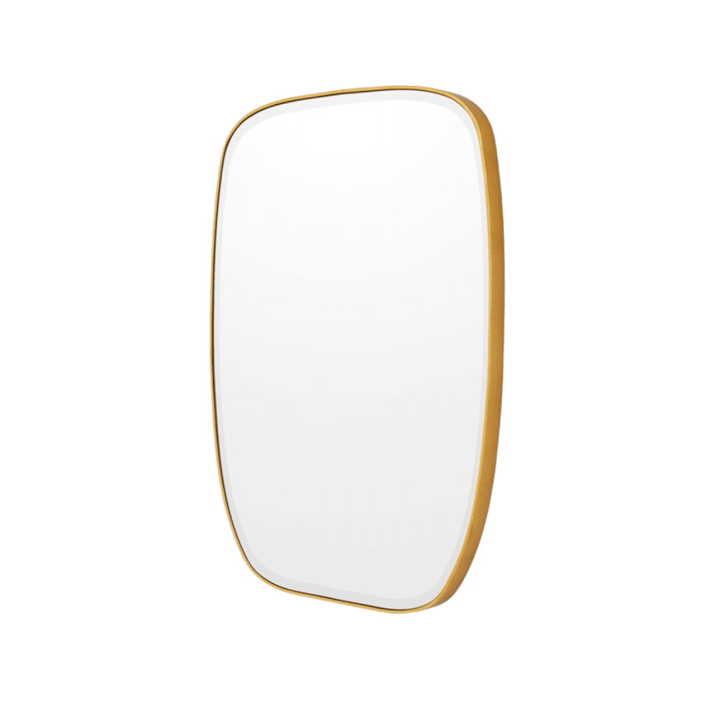 Martha Brass Mirror Small - Gaudion Furniture