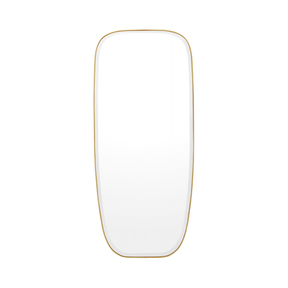 Martha Brass Mirror Large Floor Length - Gaudion Furniture