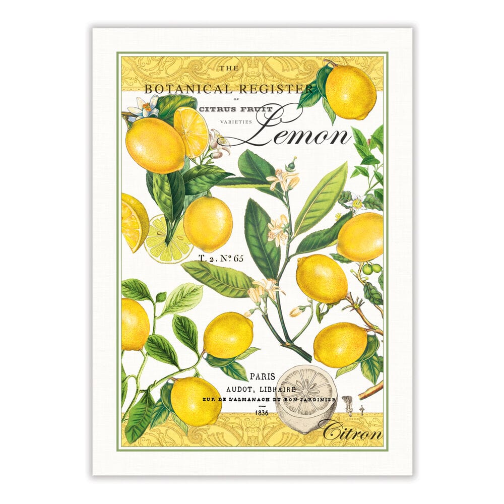 Michel Design TEA TOWEL Tea Towel Lemon Basil