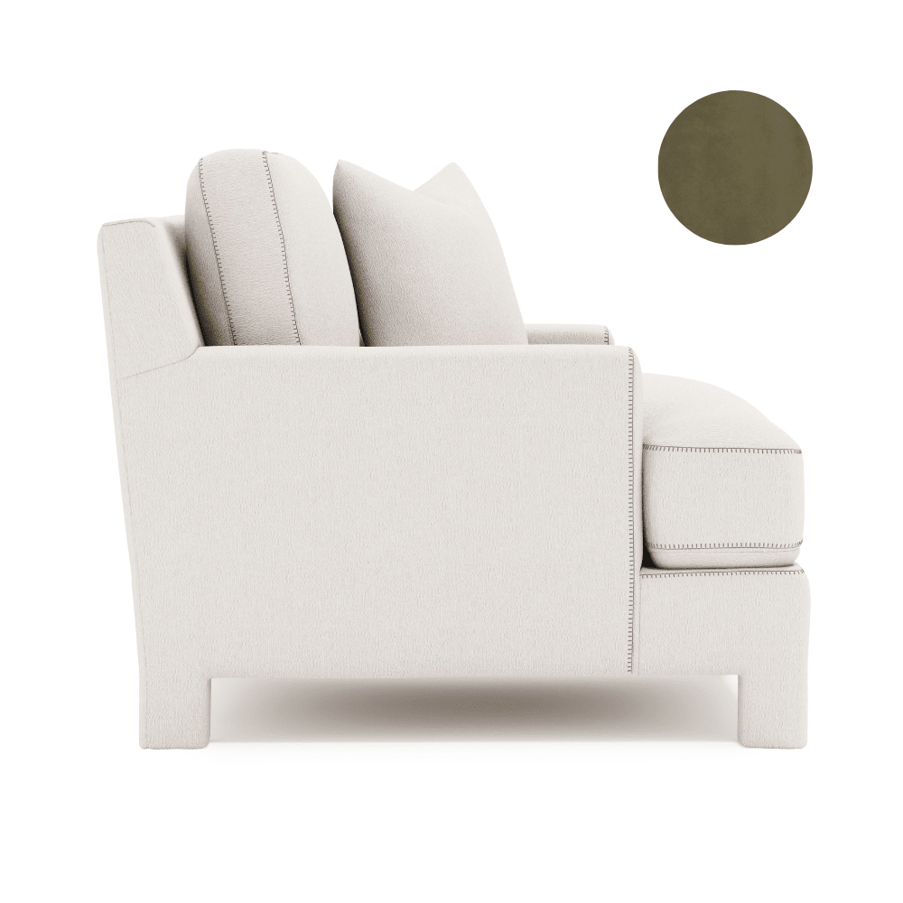 Mily Armchair Green Velvet - Gaudion Furniture