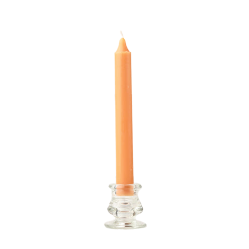 Orange dinner candle
